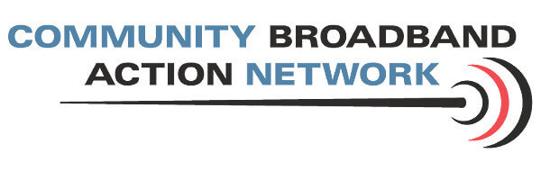 Community Broadband Action Network logo - working towards broadband equity